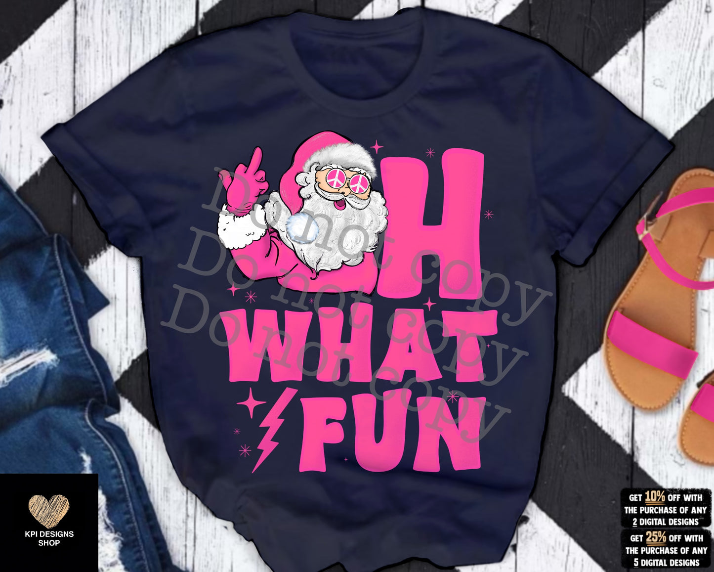 Oh What Fun (4-pack) - Sept2023 - PNG - Digital Design