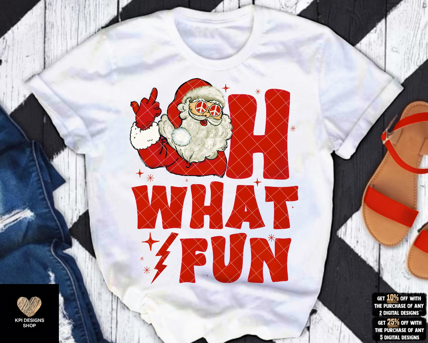 Oh What Fun (4-pack) - Sept2023 - PNG - Digital Design