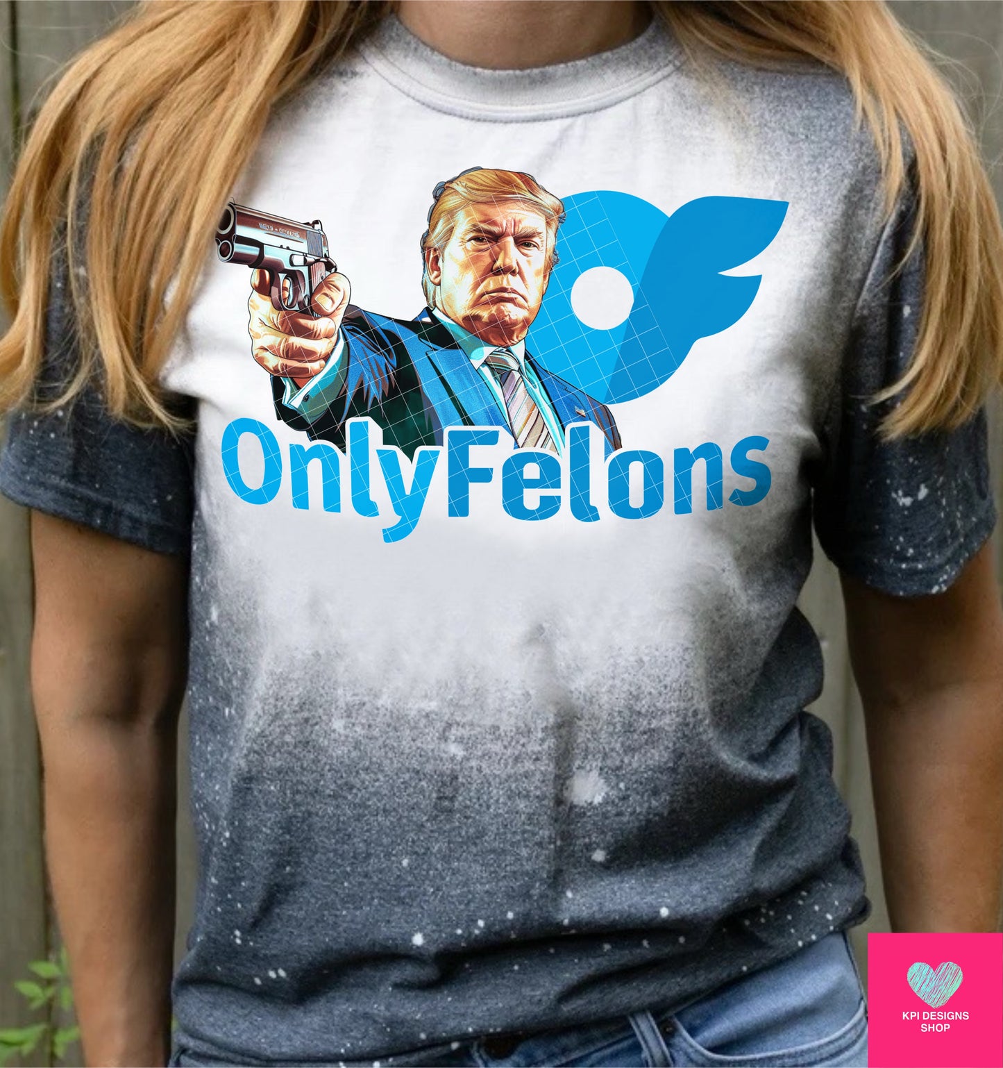 Only Felons (Trump) - June2024 - PNG - Digital Design