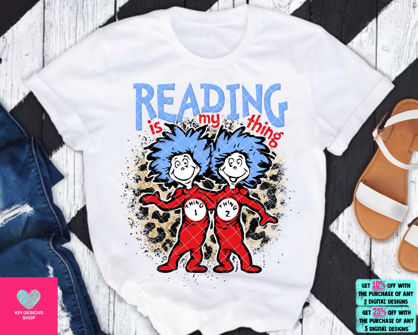 Reading is my Thing (3-pack) - Feb2024 - PNG -Digital Design (Personal Use Recommended)
