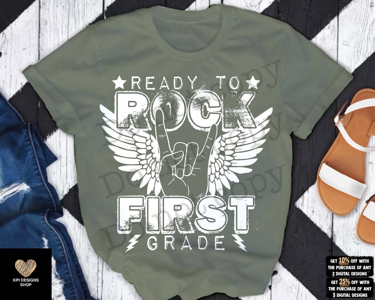 BUNDLE: Ready to Rock School (21-pack)- July2023 - PNG - Digital Design