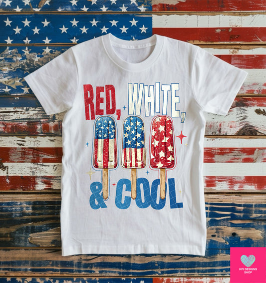Red, White, & Cool - June2024 - PNG - Digital Design