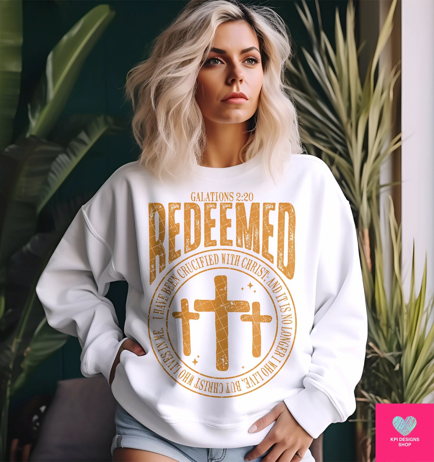 Redeemed (4-pack) - PNG - Digital Design