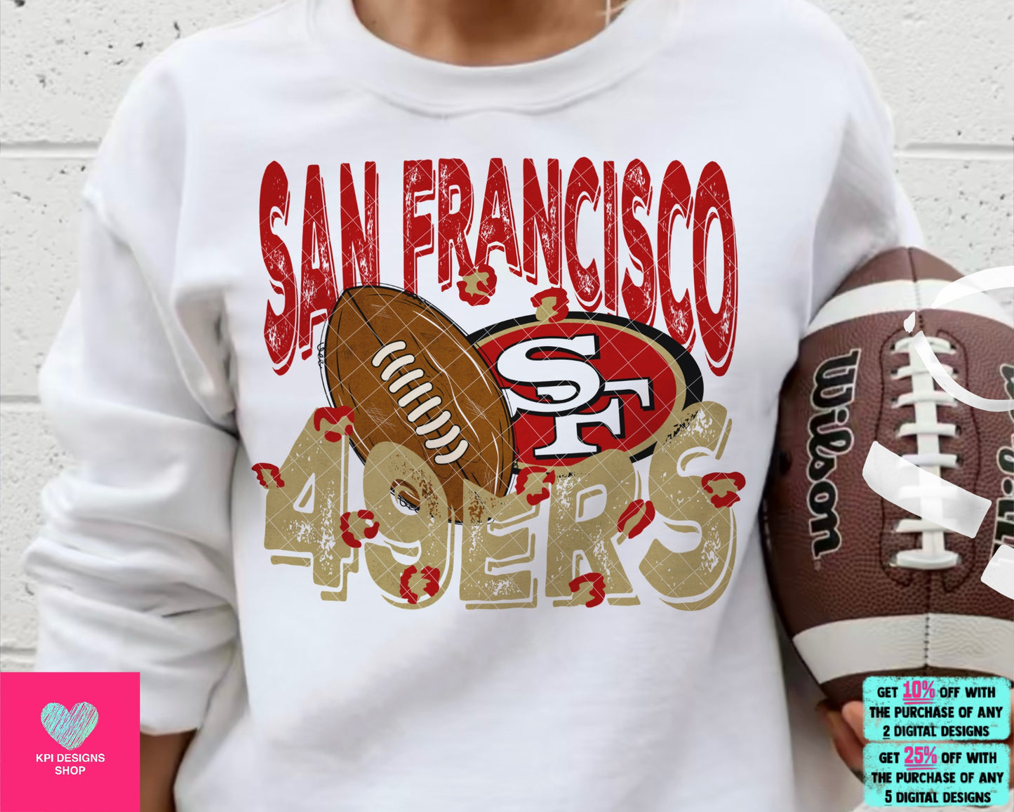 Playoff Football Bundle (8-pack) - Jan2024 - PNG - Digital Design (Personal Use Recommended)