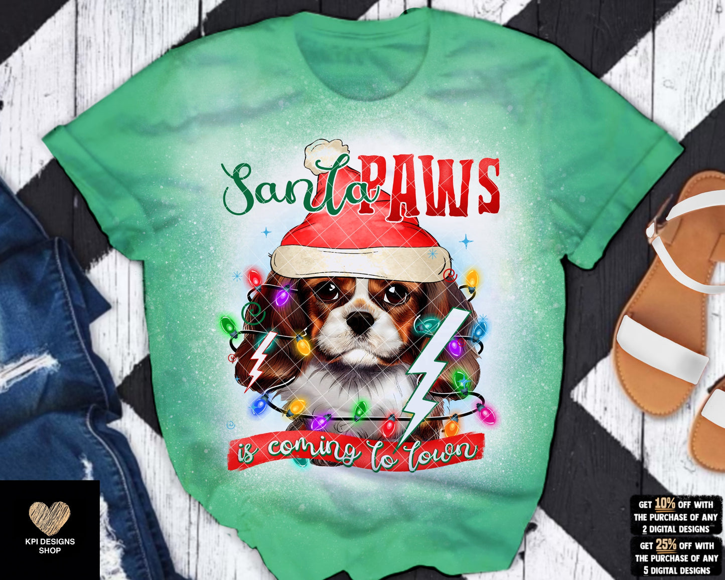 BUNDLE: Santa Paws is Coming to Town (34-pack) - Sept2023 - PNG - Digital Design