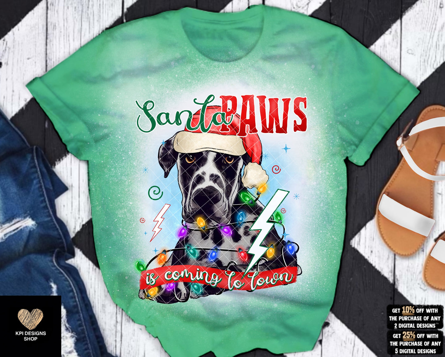 BUNDLE: Santa Paws is Coming to Town (34-pack) - Sept2023 - PNG - Digital Design