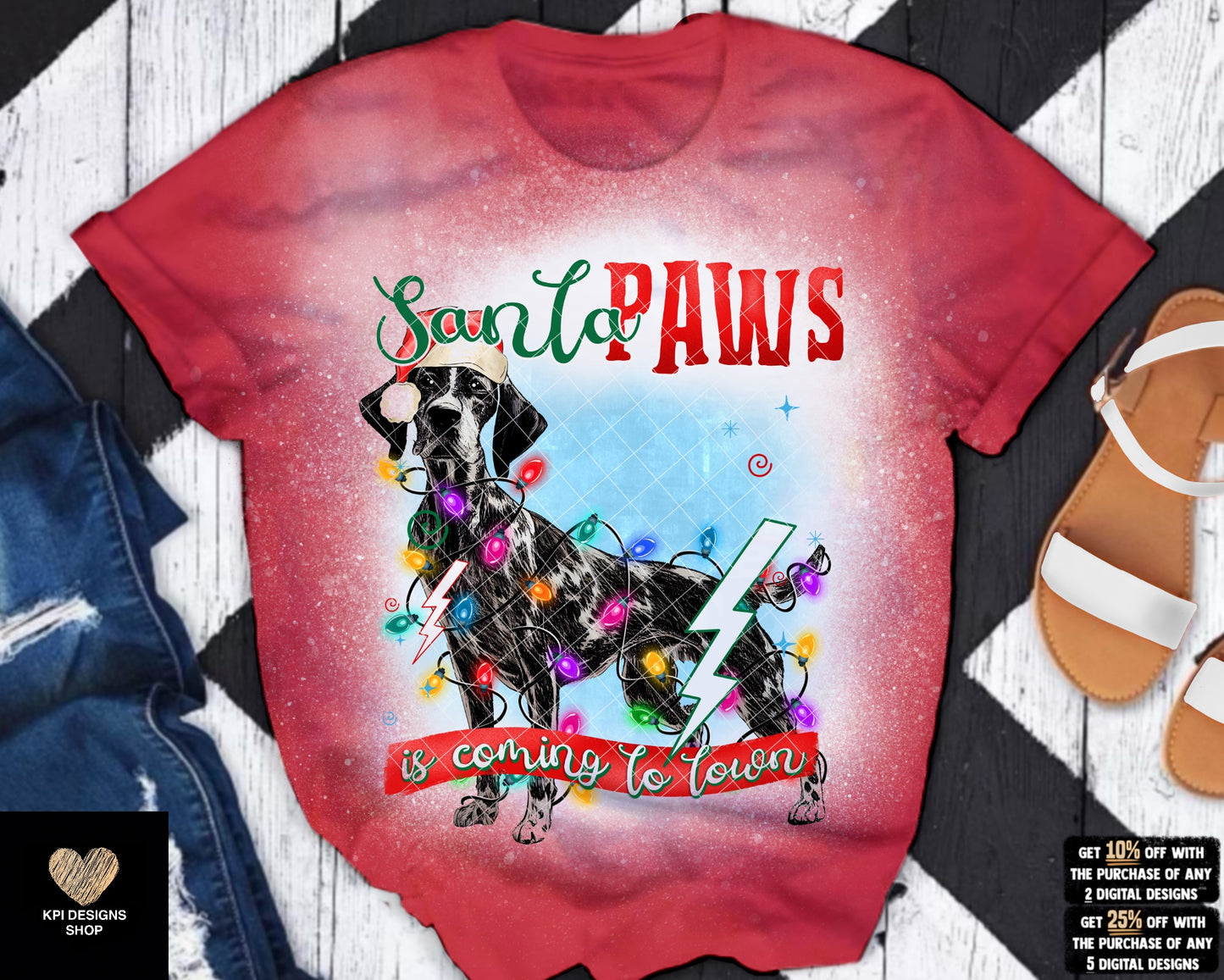 BUNDLE: Santa Paws is Coming to Town (34-pack) - Sept2023 - PNG - Digital Design