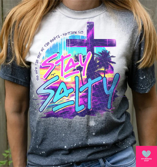 Stay Salty - Matthew 5:13 - June2024 - PNG - Digital Design