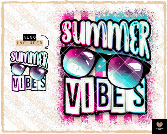 Summer Vibes - April2023 - PNG - Digital Design
