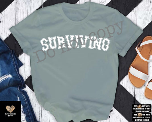 Surviving (3-pack) - June2023 - PNG - Digital Design