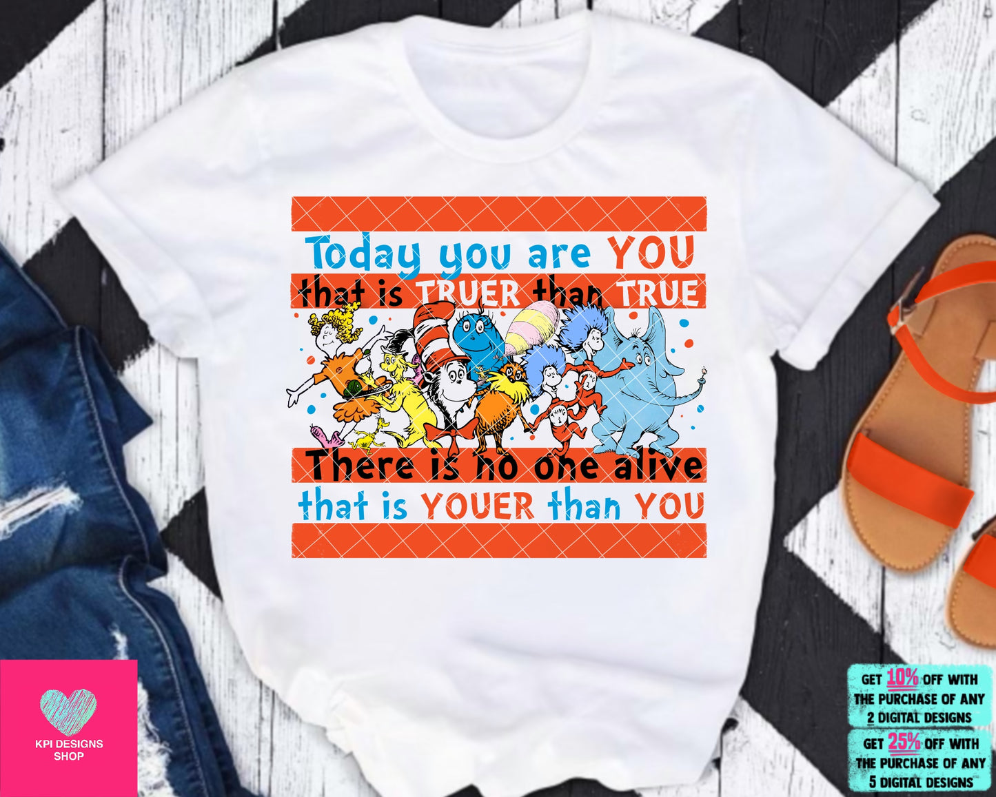 You are YOU (2-pack) - Feb2024 - PNG -Digital Design (Personal Use Recommended)