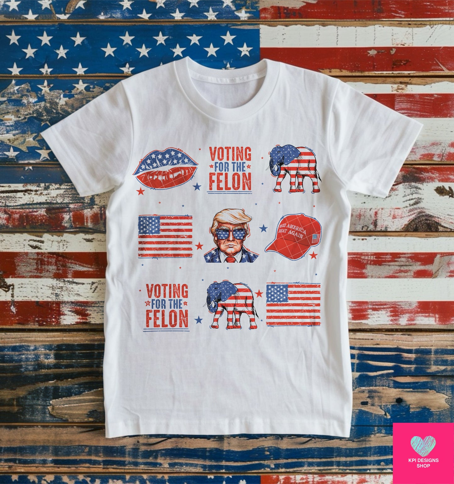 Trump Collage (2-pack) - June2024 - PNG - Digital Design