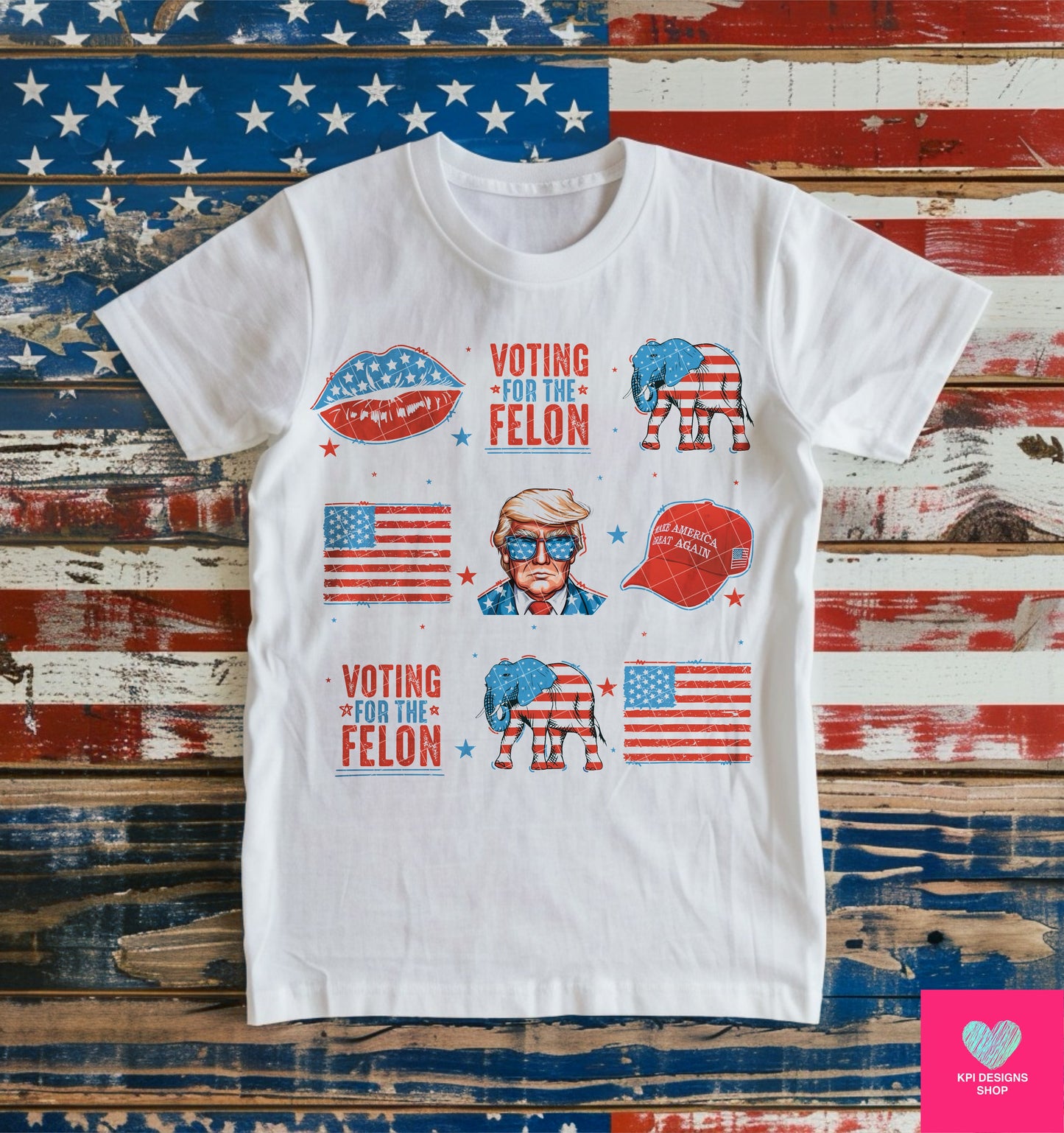 Trump Collage (2-pack) - June2024 - PNG - Digital Design
