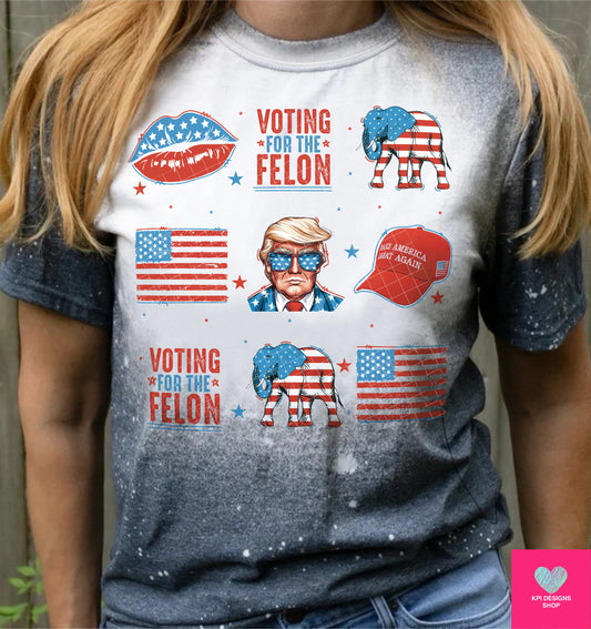 Trump Collage (2-pack) - June2024 - PNG - Digital Design