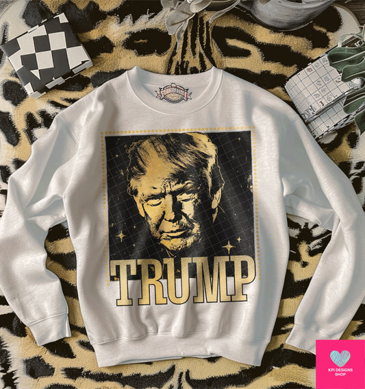 Trump Gold & Black - June2024 - PNG - Digital Design