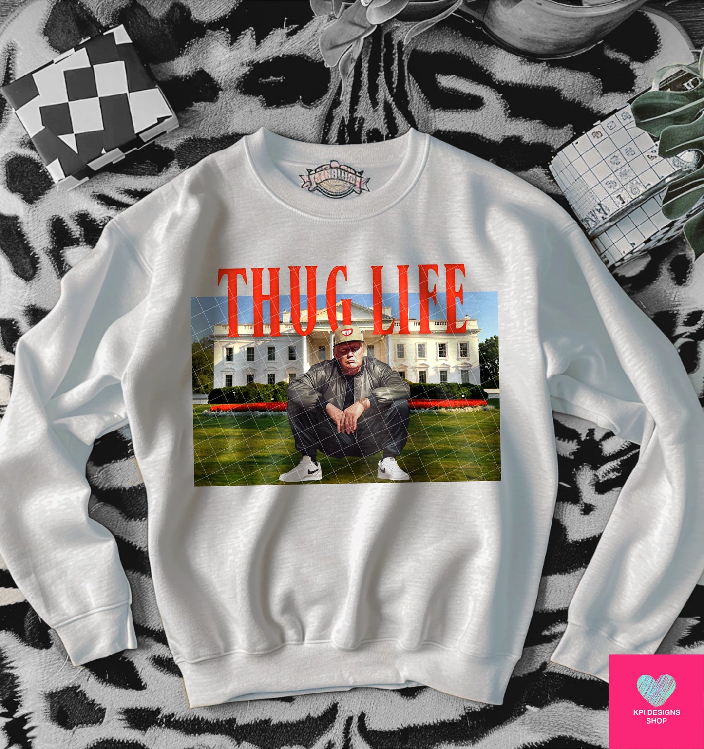 Trump Thug Life (3-pack) - Apr2024 - PNG - Digital Design