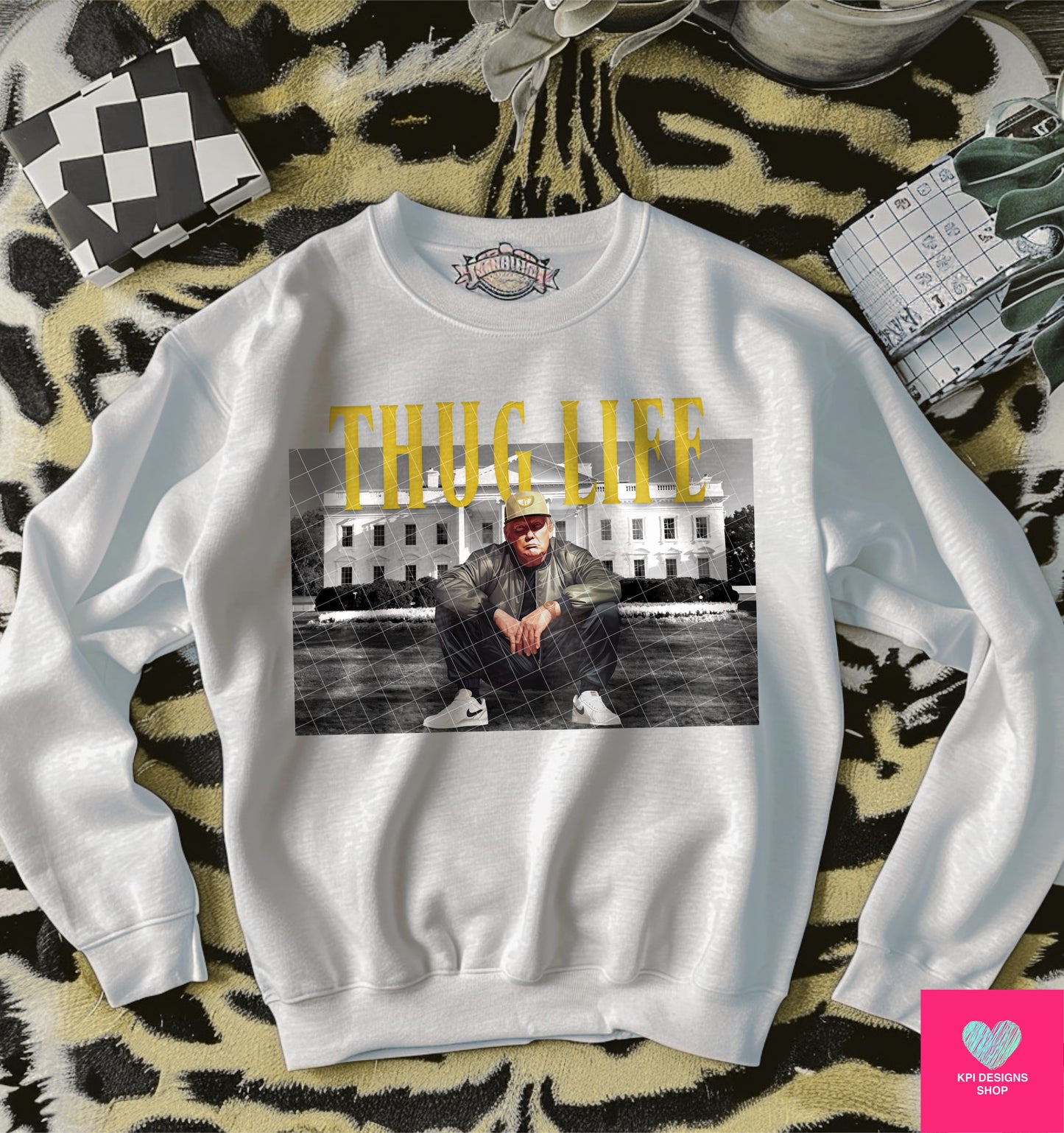 Trump Thug Life (3-pack) - Apr2024 - PNG - Digital Design