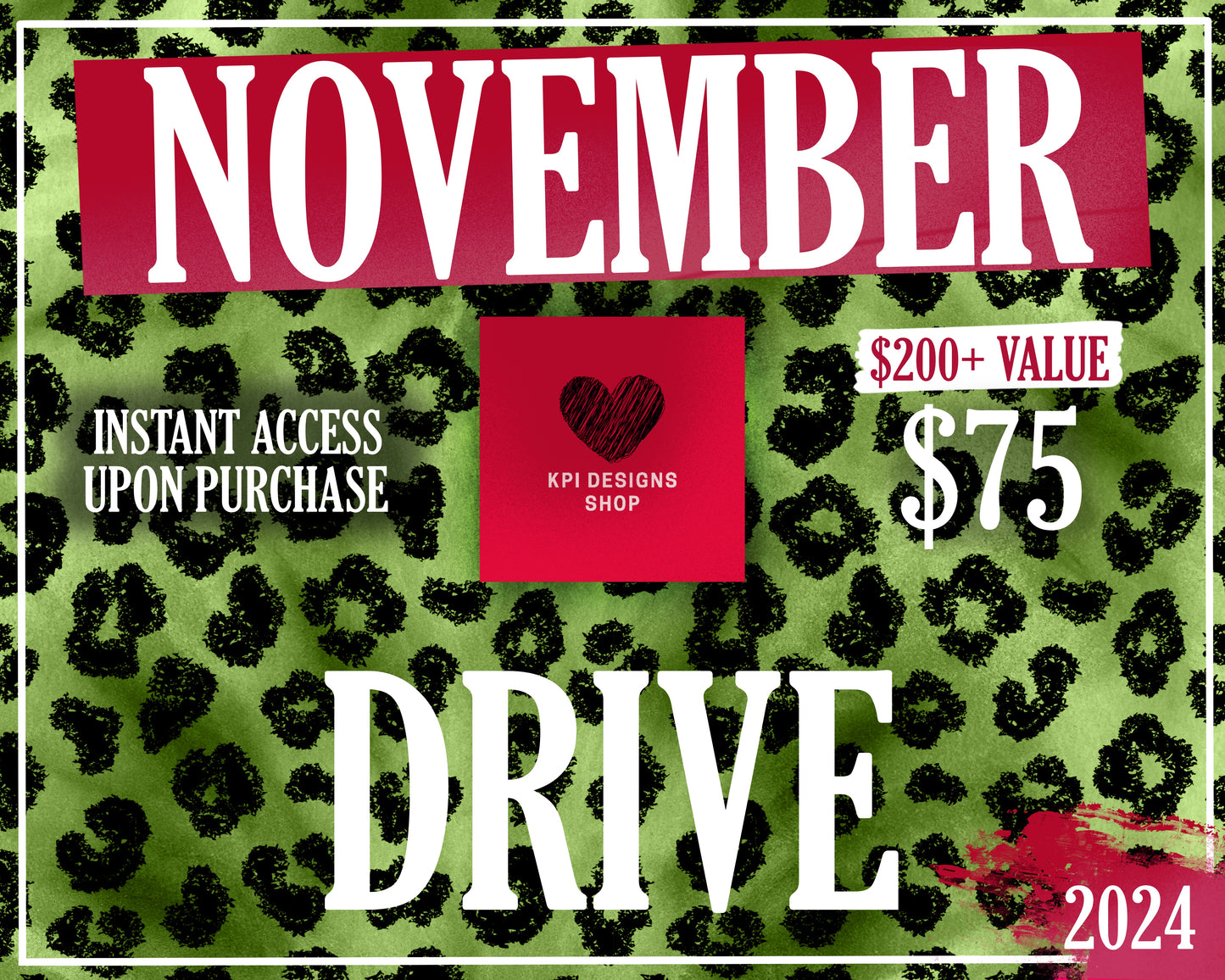 2024 November Full Access Drive