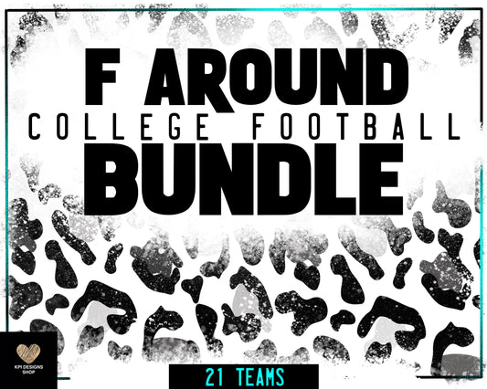 FAFO College Football Bundle - Oct2023 - PNG - Digital Design (Personal Use Recommended)