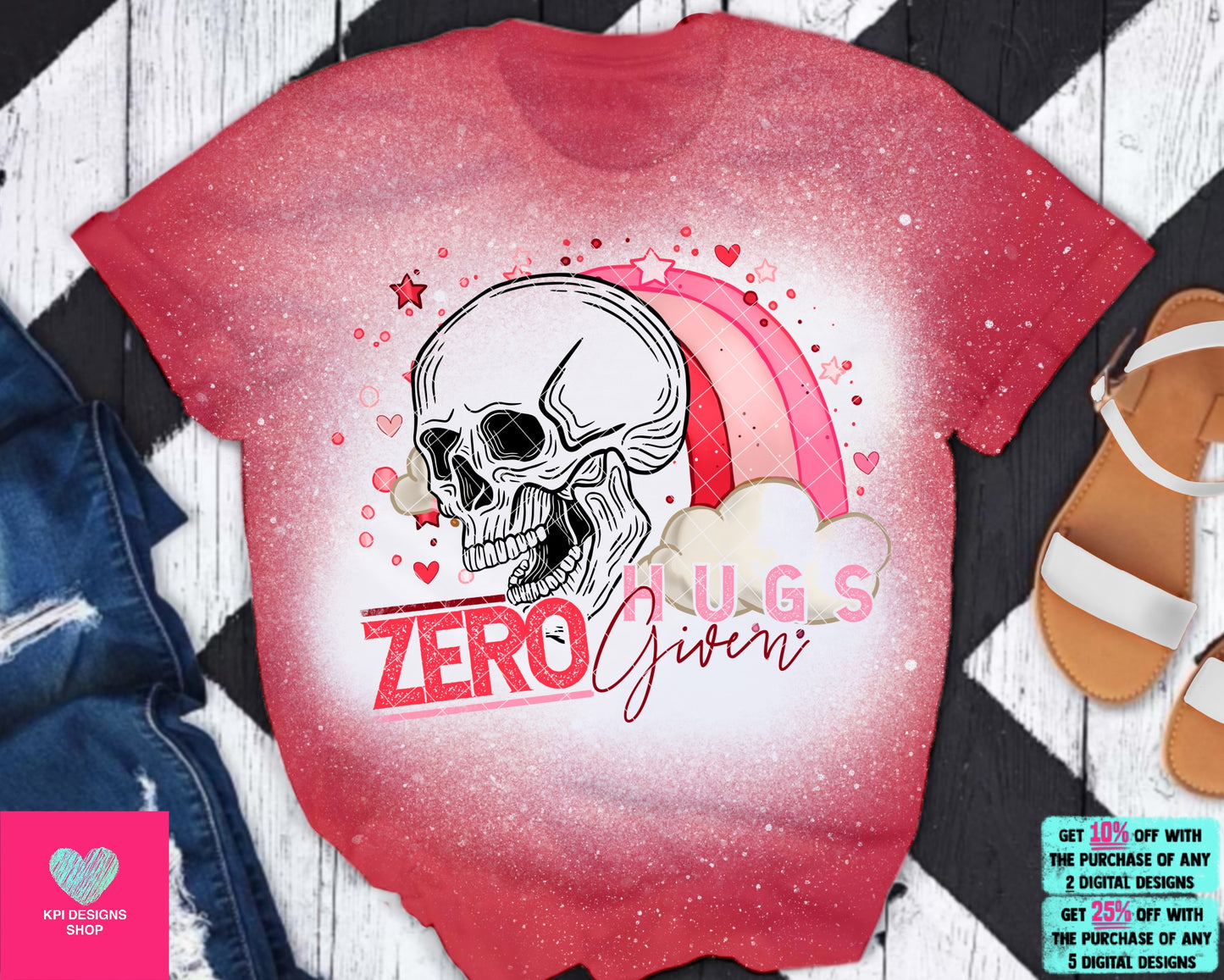 Zero Hugs Given - Dec2023 - PNG - Digital Design