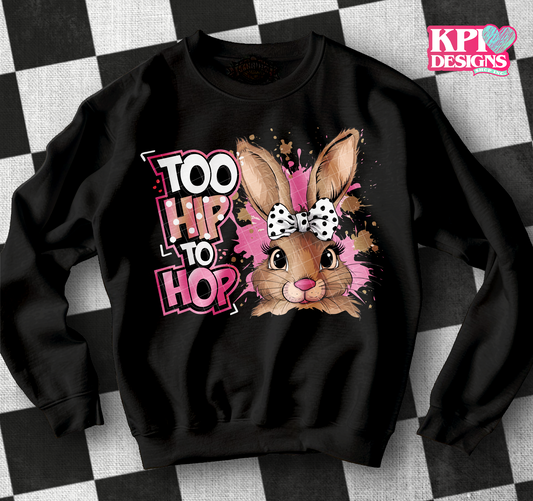 Too Hip to Hop - Mar2024 - PNG - Digital Design