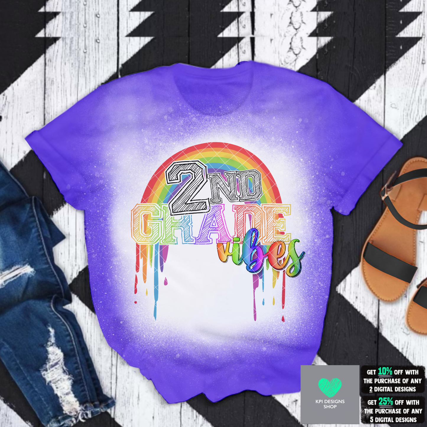 BUNDLE: School Vibes (9-pack) - July2022 - PNG - Digital Design