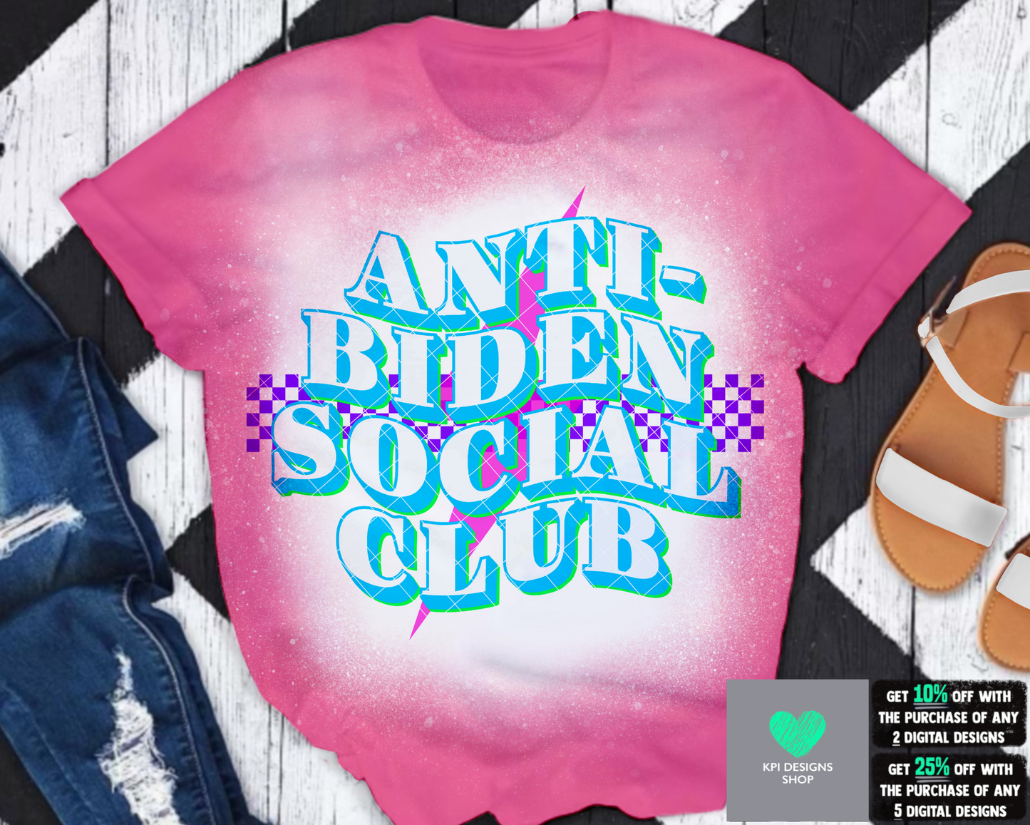 Anti-Biden Social Club (8-pack) - Aug2022 - PNG -Digital Design