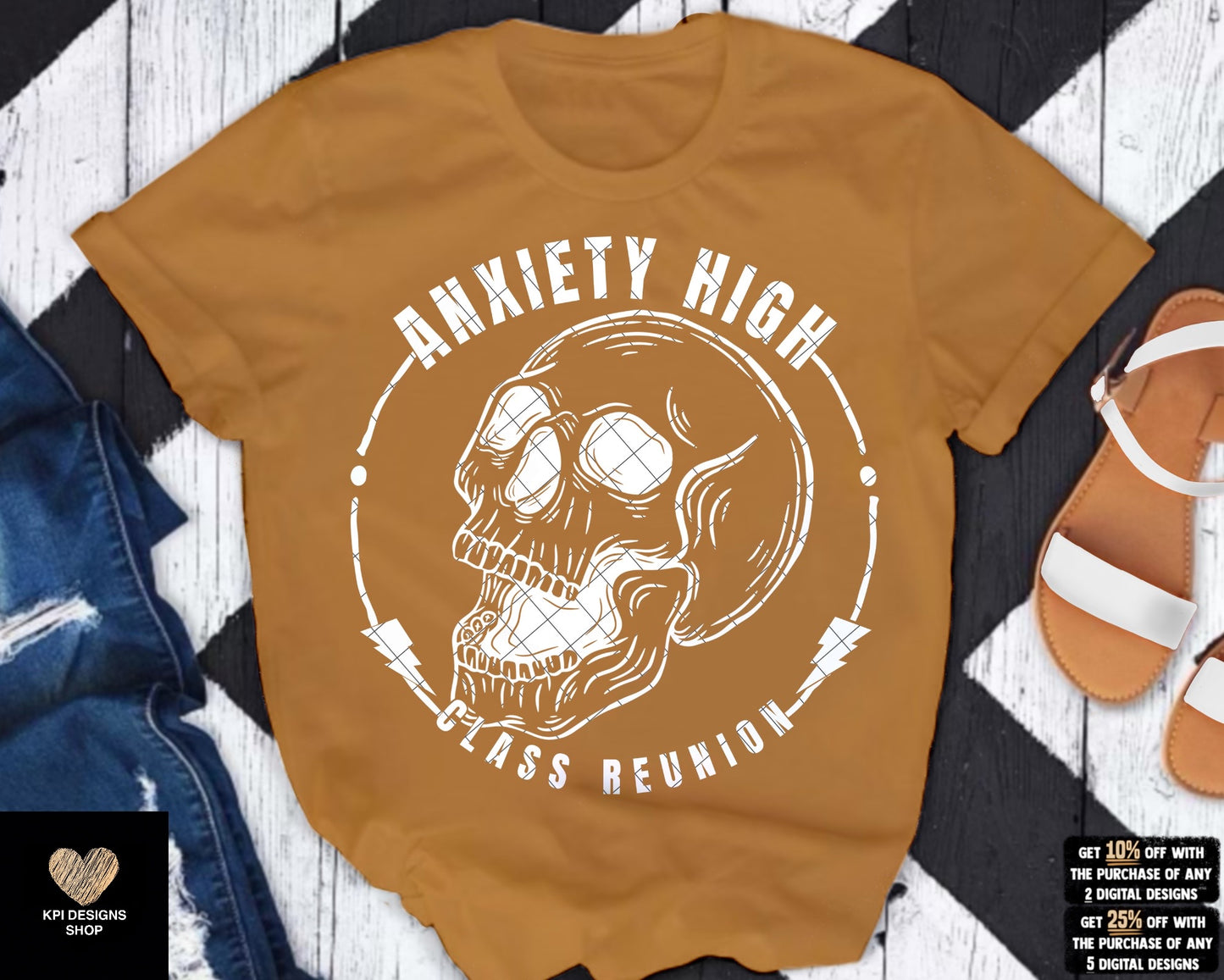 Anxiety High Class Reunion (5-pack) - Jan2023 - PNG - Digital Design