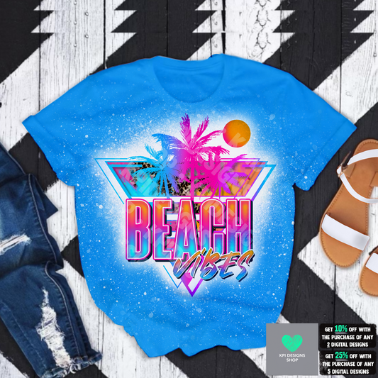 Beach Set (Vibes & Babe) - Apr2022 - PNG - Digital Design