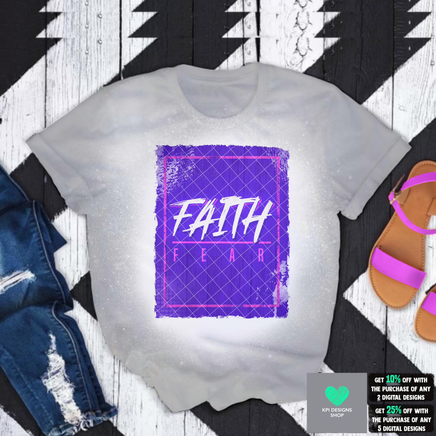 Faith Over Fear (9-pack) - June2022 - PNG - Digital Design