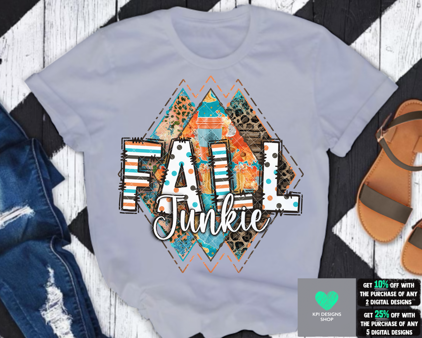 Fall Junkie - Sept2022 - PNG - Digital Design