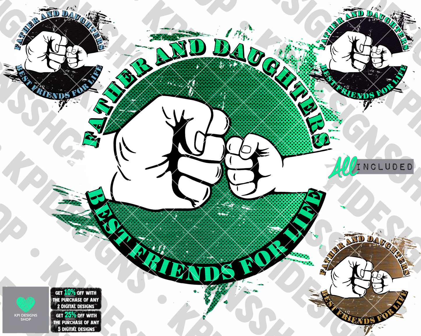 BUNDLE - Father's Day (20-pack) - May2022 - PNG - Digital Design