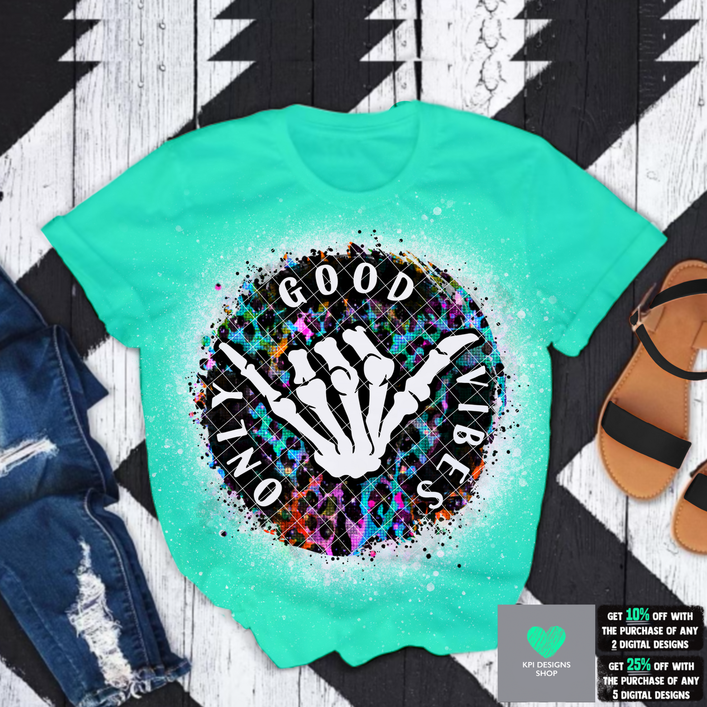 Good Vibes Only (5-pack) - May2022 - PNG - Digital Design