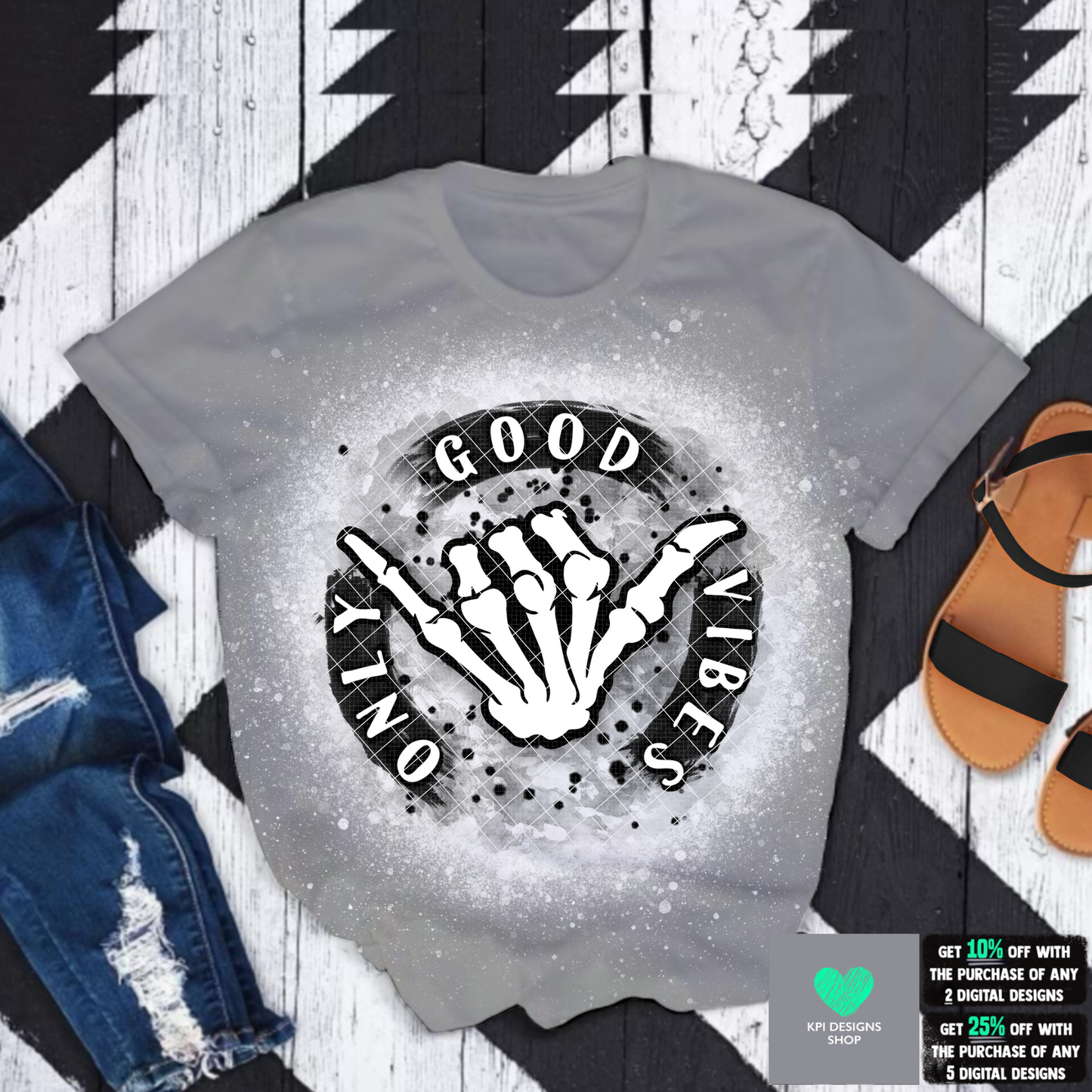 Good Vibes Only (5-pack) - May2022 - PNG - Digital Design