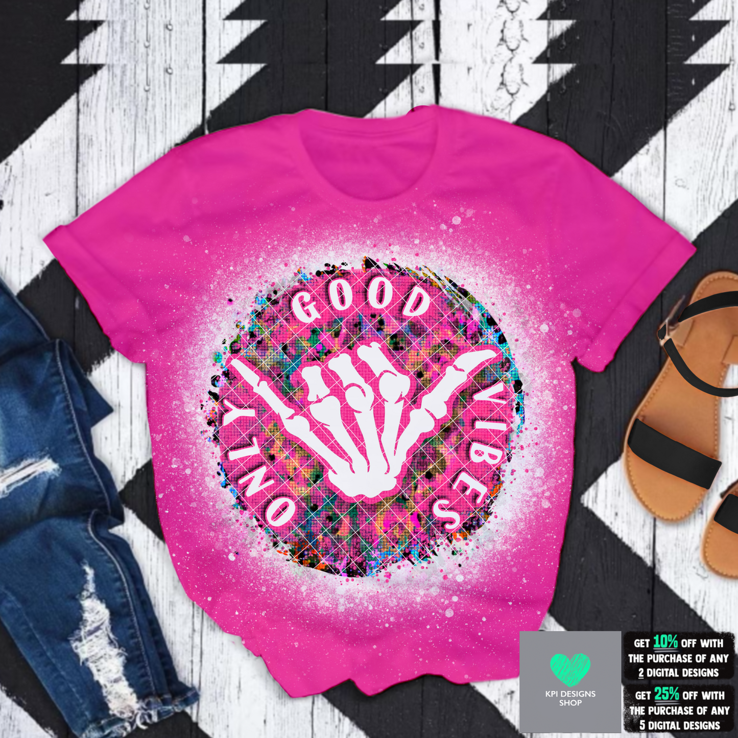 Good Vibes Only (5-pack) - May2022 - PNG - Digital Design