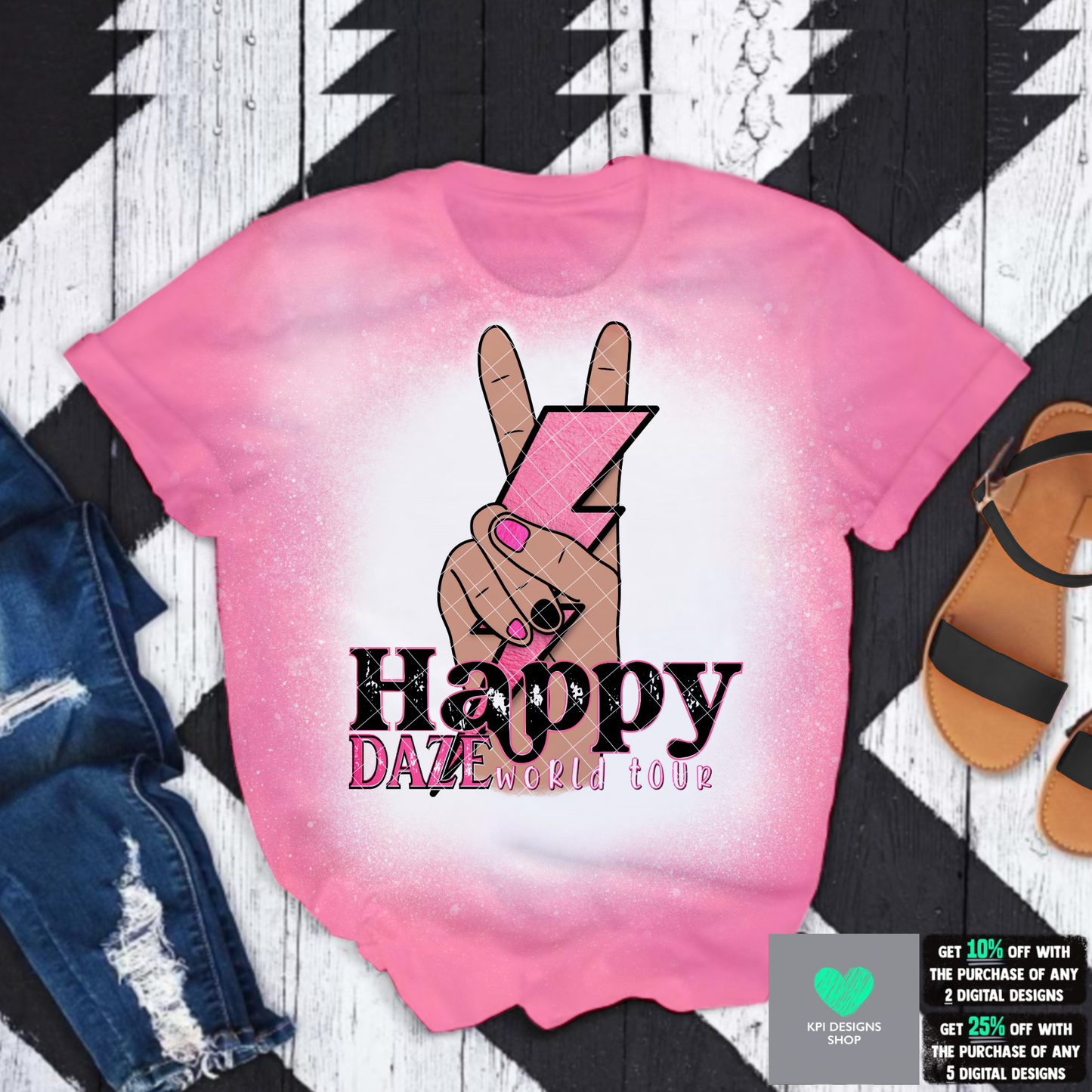 Happy Daze (8-pack) - June2022 - PNG - Digital Design