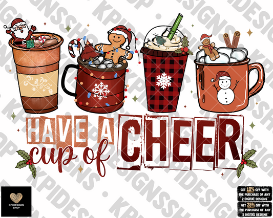 Have a Cup of Cheer - Nov2022 - PNG - Digital Design