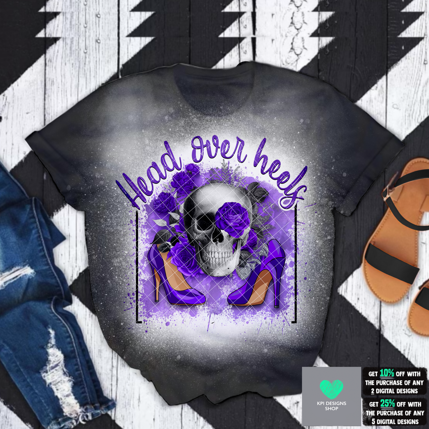 Head Over Heels for Halloween (2-pack) - July2022 - PNG - Digital Design