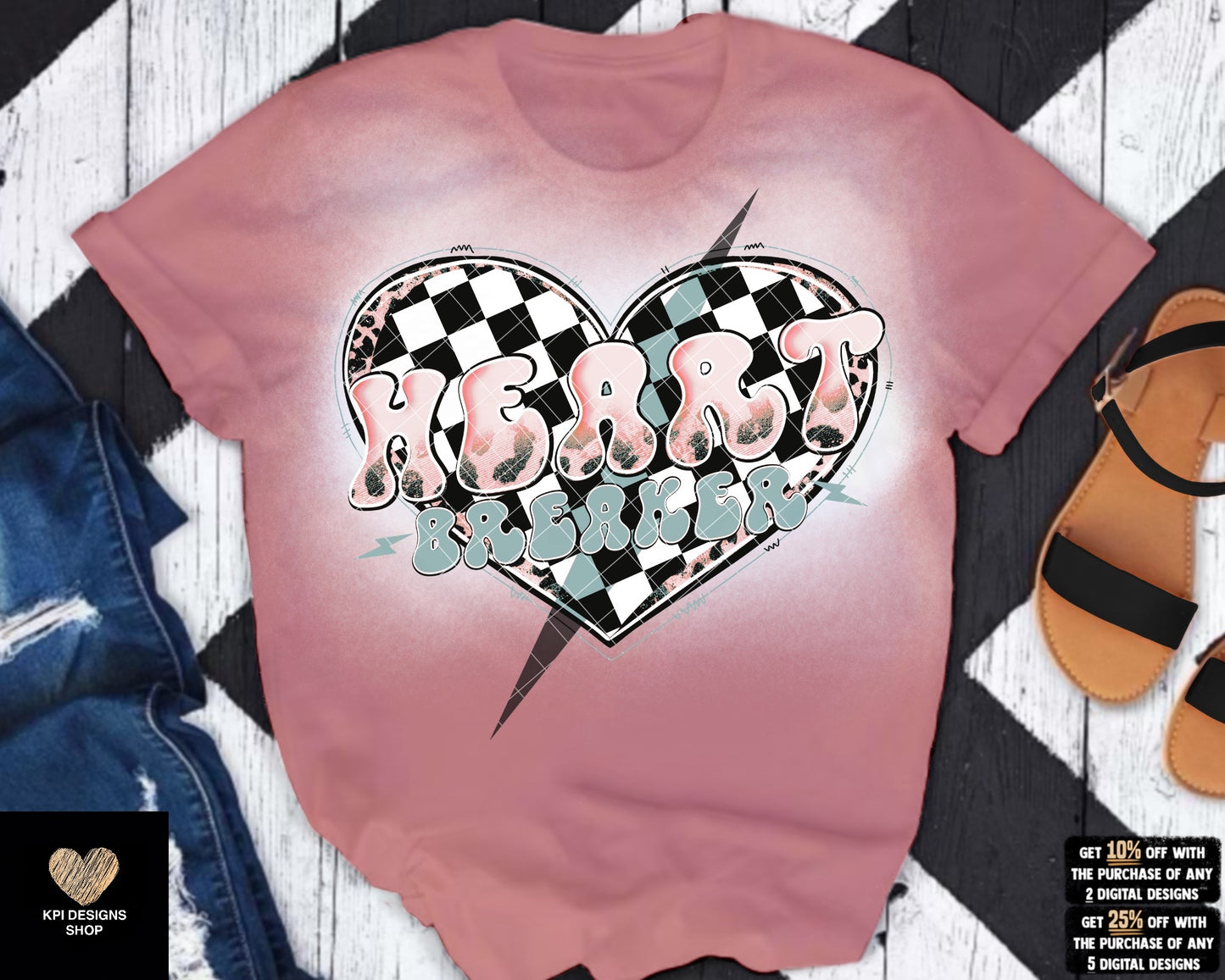 Heart Breaker (4-pack) - Jan2023 - PNG - Digital Design