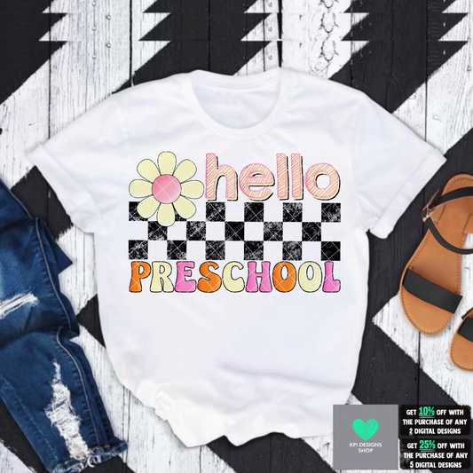 BUNDLE: Hello School (8-pack) - June2022 - PNG - Digital Design