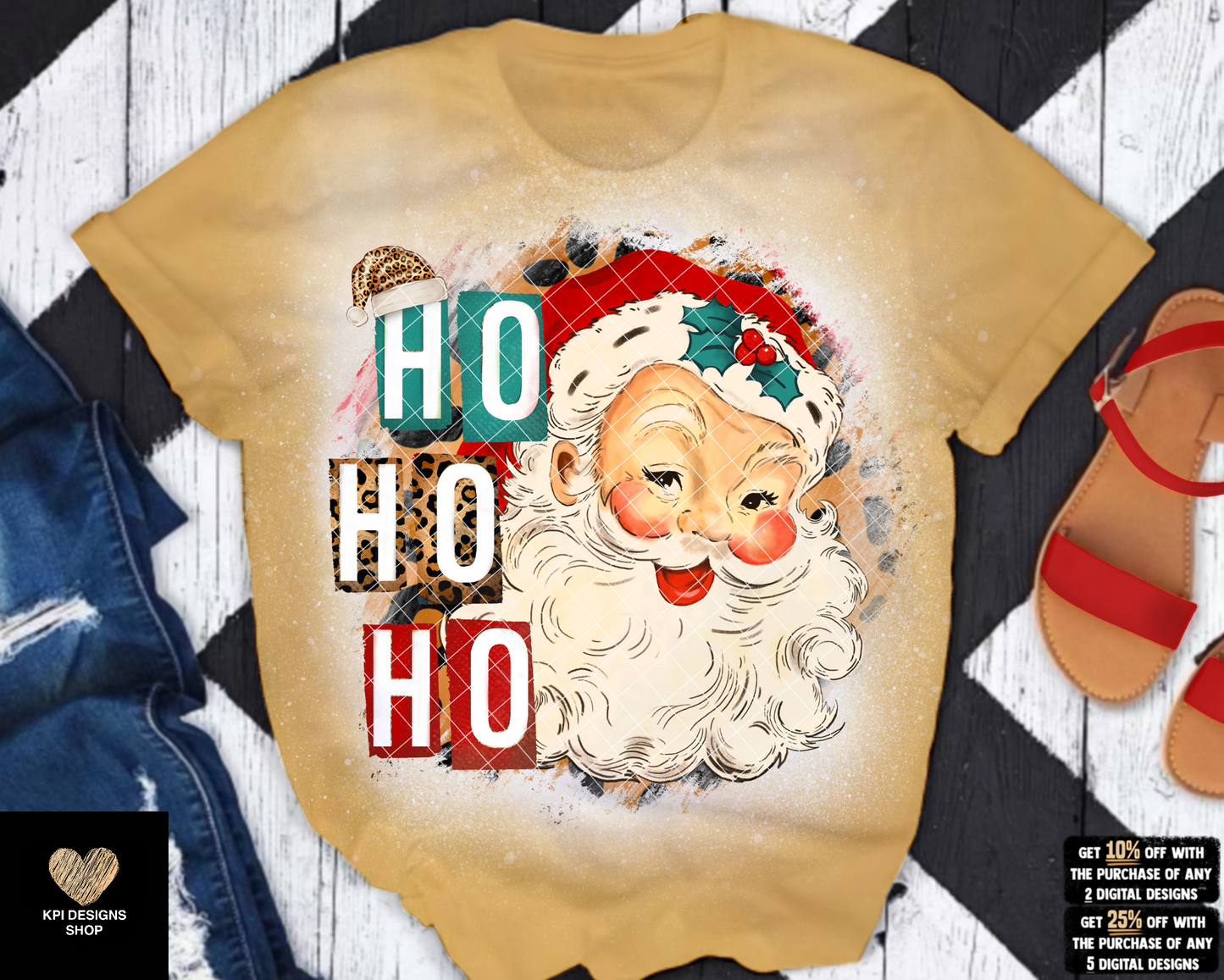 Ho Ho Ho (2-pack) - Oct2022 - PNG - Digital Design