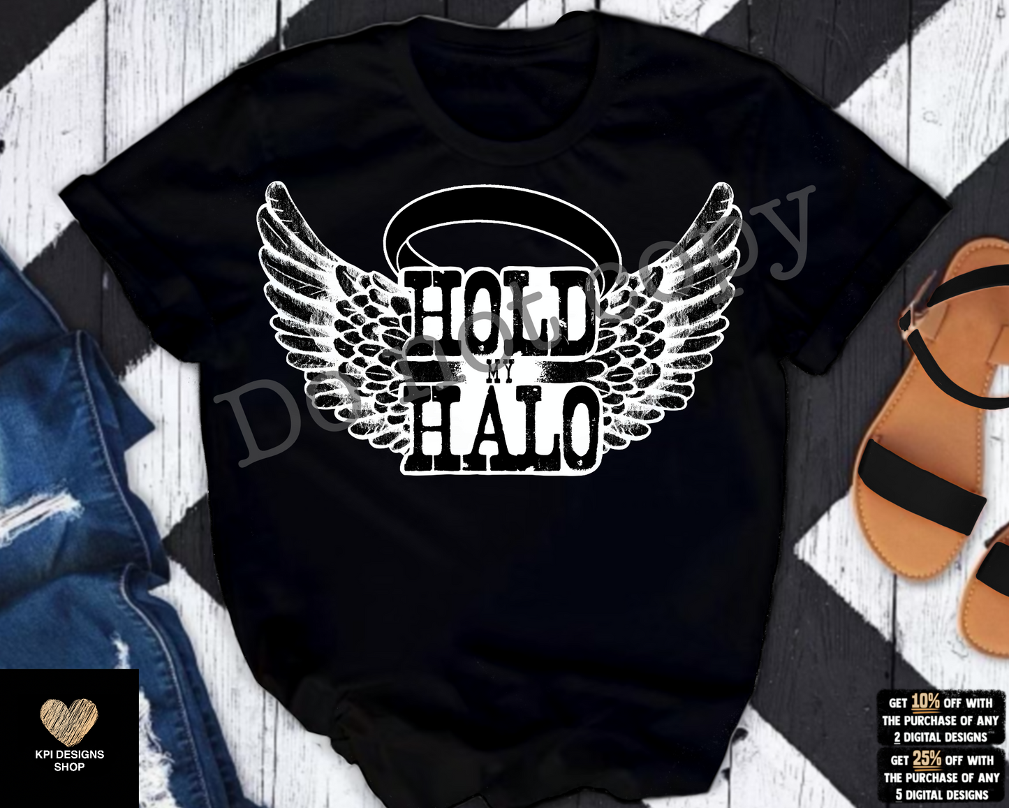 Hold My Halo (14-pack) - Nov2022 - PNG - Digital Design