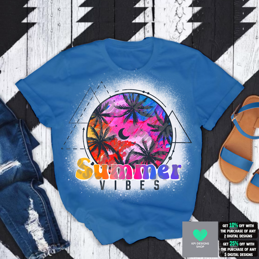 Summer Vibes - Mar2022 - PNG - Digital Design