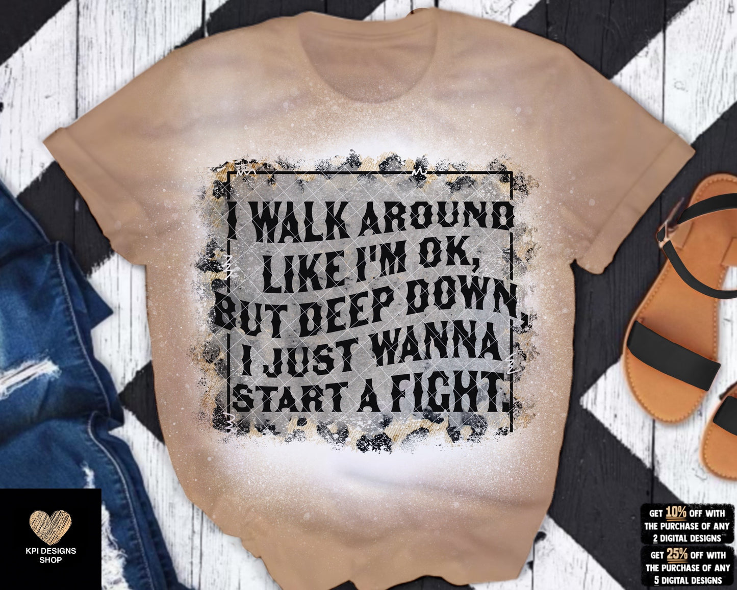 I Walk Around Like I'm OK (6-pack) - Feb2023 - PNG - Digital Design