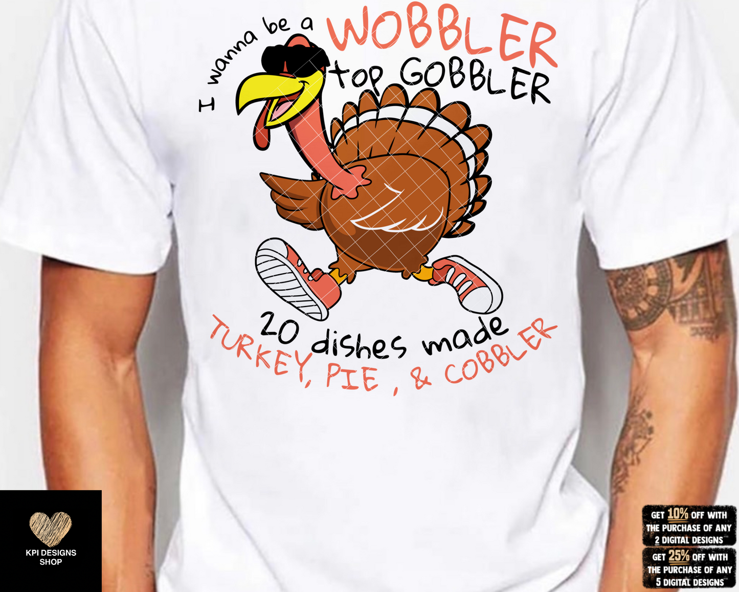 I Wanna Be a Wobbler - Sept2022 - PNG - Digital Design