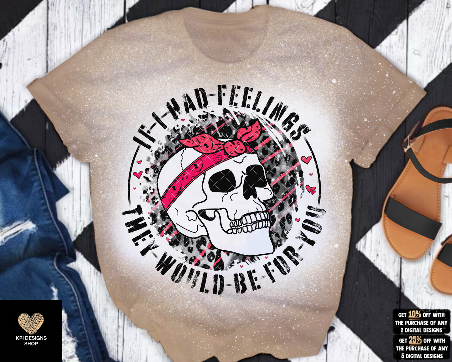 If I Had Feelings, They Would Be For You (3-pack) - Dec2022 - PNG - Digital Design