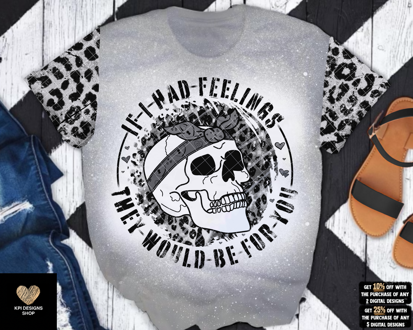If I Had Feelings, They Would Be For You (3-pack) - Dec2022 - PNG - Digital Design