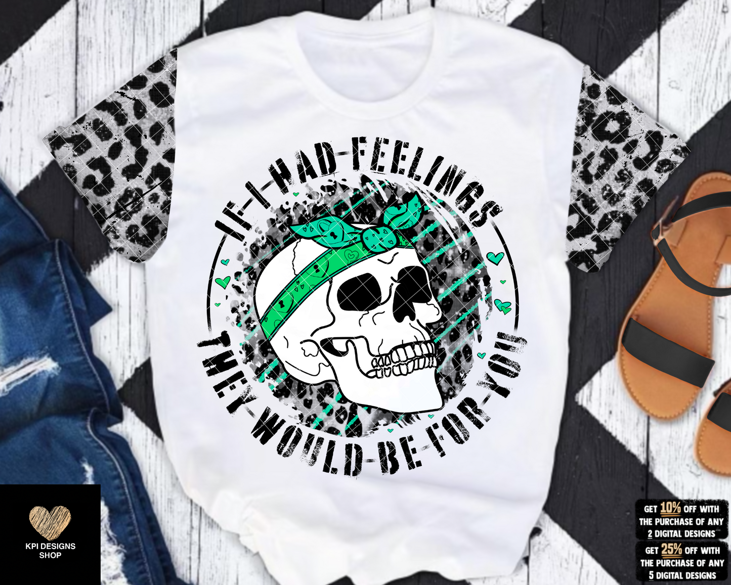 If I Had Feelings, They Would Be For You (3-pack) - Dec2022 - PNG - Digital Design