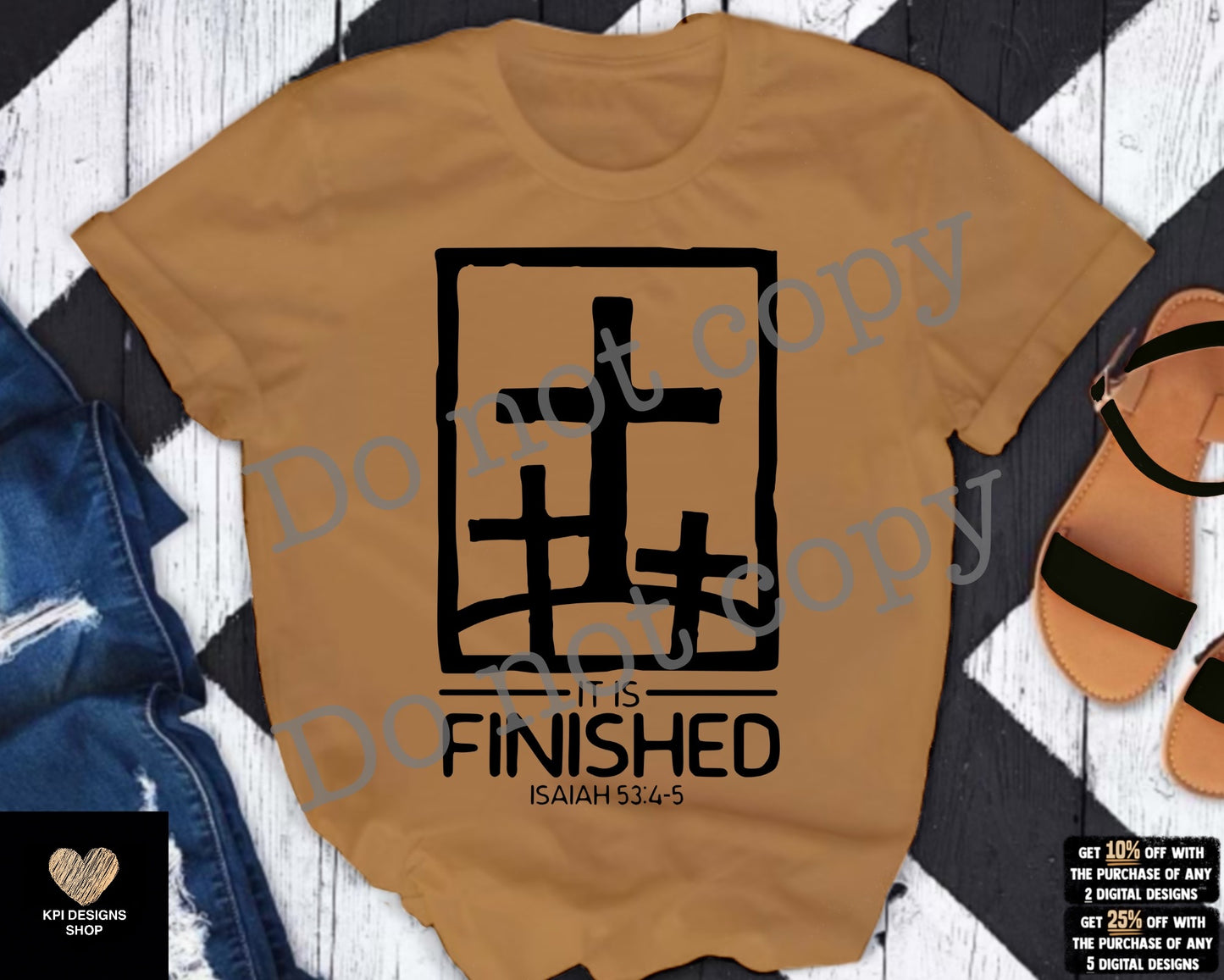 It Is Finished (4-pack) - Mar2023 - PNG - Digital Design