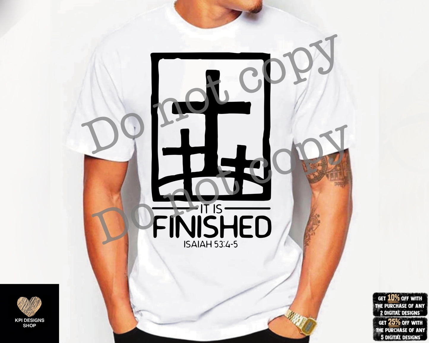 It Is Finished (4-pack) - Mar2023 - PNG - Digital Design